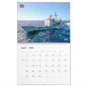 SEE-POWER - US-Marineschiffe Kalender (Mär 2026)
