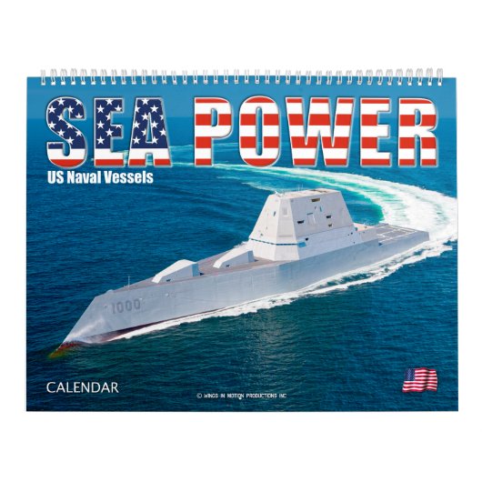 SEE-POWER - US-Marineschiffe Kalender (Titelbild)