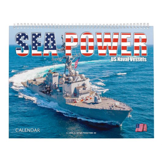 SEE-POWER - US-Marineschiffe Kalender (Titelbild)