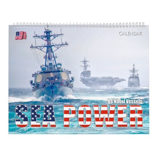 SEE-POWER - US-Marineschiffe Kalender (Titelbild)