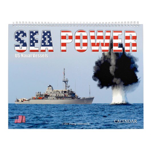 SEE-POWER - US-Marineschiffe Kalender (Titelbild)