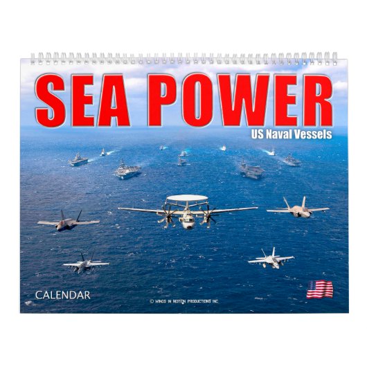 SEE-POWER - US-Marineschiffe Kalender (Titelbild)