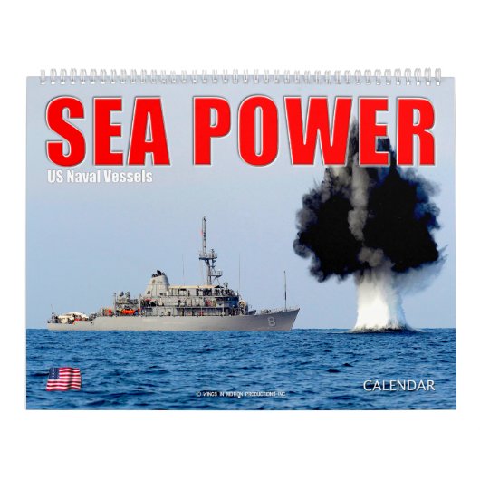 SEE-POWER - US-Marineschiffe Kalender (Titelbild)
