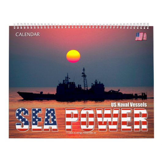 SEE-POWER - US-Marineschiffe Kalender (Titelbild)