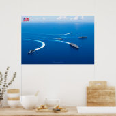 SEE-POWER - US-Marineschiffe Poster (Küche)