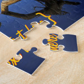 See-Randabstrakter Tranquility Puzzle (Seite)