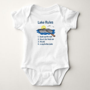 See-Regeln Baby Strampler