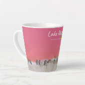 See Retba, Senegal - Rosa See Boote Klein Milchtasse (Linke Ecke)