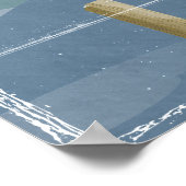 See Rotoiti Neuseeland Poster (Ecke)