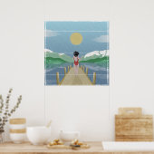 See Rotoiti Neuseeland Poster (Küche)