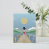 See Rotoiti Neuseeland Postkarte (Stehend Vorderseite)