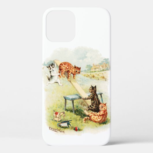 See-Saw Cats Louis Wain Case-Mate iPhone Hülle (Rückseite)