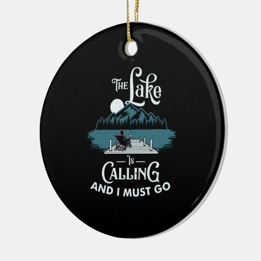 See - See ruft Keramik Ornament (Links)