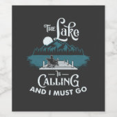 See - See ruft Weinetikett (Einzelnes Label)