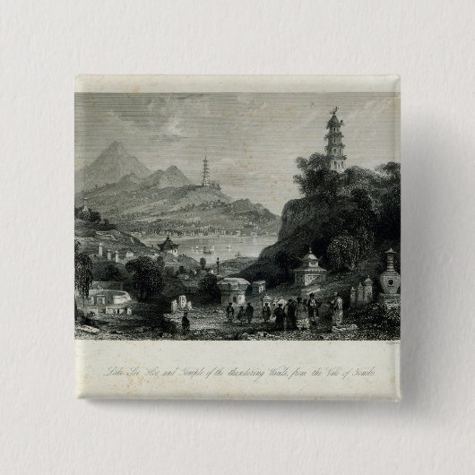 See Sehen-Hoo und Tempel des Donnerns Button (Vorderseite)