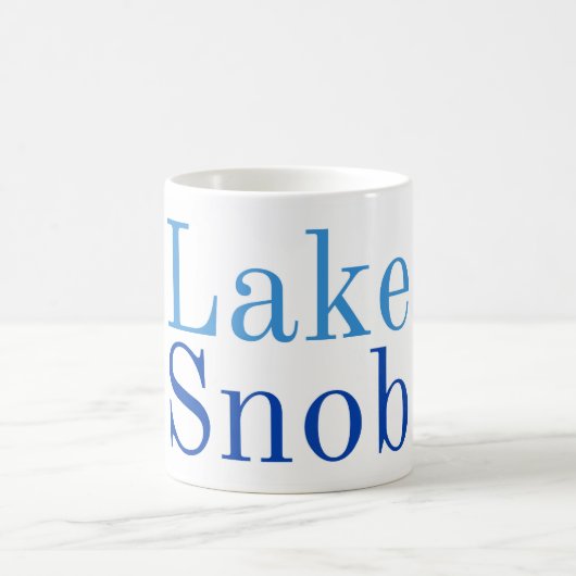 See-Snobmarken-Tasse Kaffeetasse (Mittel)