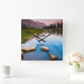 See Solitude Quadratische Wanduhr (Zuhause)