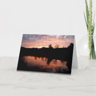 See-Sonnenuntergang Karte