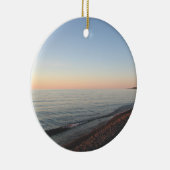 See-Sonnenuntergang-Verzierung Keramik Ornament (Rechts)