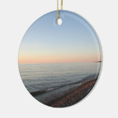 See-Sonnenuntergang-Verzierung Keramik Ornament (Links)