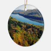 See-Stachelschwein-Berge Keramikornament (Links)