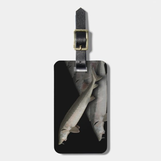 See-Stör-Gepäckanhänger Gepäckanhänger (Vorderseite vertikal)