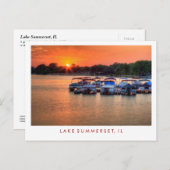 See Summerset Illinois Postkarte (Vorne/Hinten)