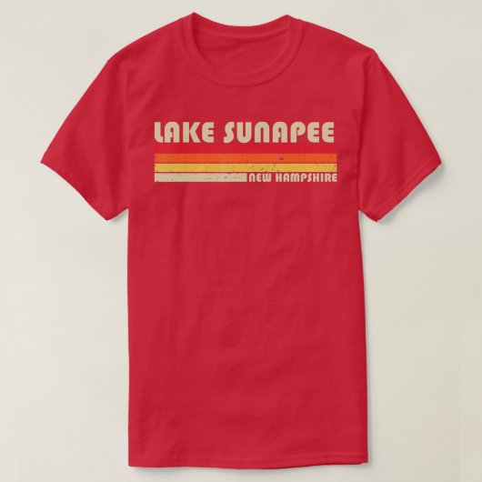 SEE SUNAPEE NEW HAMPSHIRE Camping S T-Shirt (Design vorne)