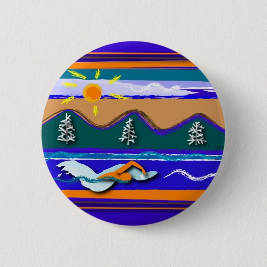 See Swim Button (Vorderseite)