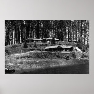 See Tahkenitch Erholungsort-Kabinen auf Poster