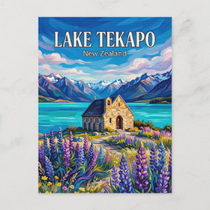 See Tekapo Neuseeland Postkarte