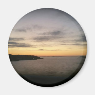 See Texoma Sonnenuntergang Magnet