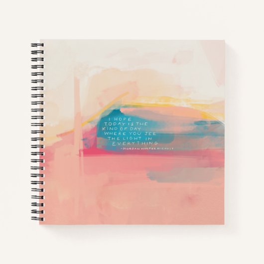 "See the Light in all" Notebook Notizblock (Vorderseite)