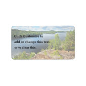 See Themed Adressaufkleber (Vorne)