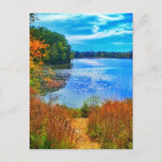 SEE TRAIL POSTCARD POSTKARTE (Vorderseite)
