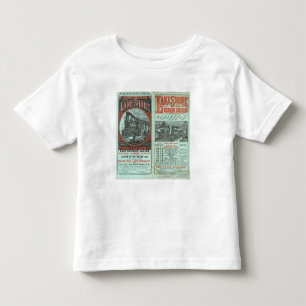 See-Ufer und Michigan so Bahn Kleinkind T-shirt