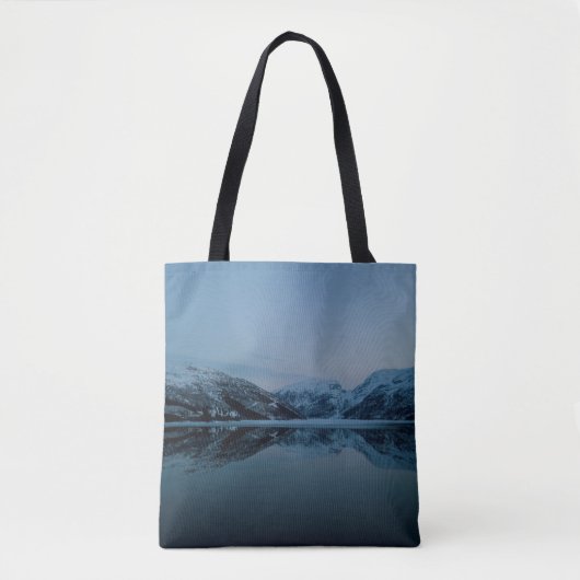 SEE UMGEBEN VON BERGEN TASCHE (Vorderseite)