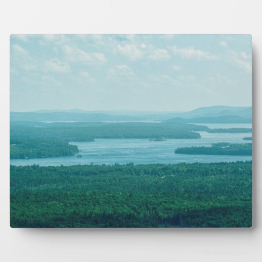 See- und Bergblick Fotoplatte (Vorderseite)