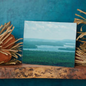 See- und Bergblick Fotoplatte (Seite)