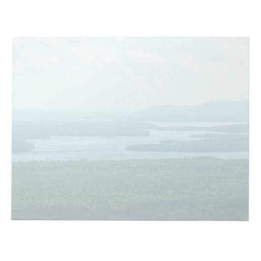 See- und Bergblick Notizblock (Vorderseite)
