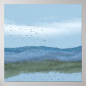 See und Berge 2 von 2 Poster (Vorne)