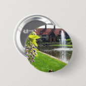 See und Brunnen bei RHS Wisley Button (Vorne & Hinten)