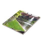 See und Brunnen bei RHS Wisley Fliese (Seite)