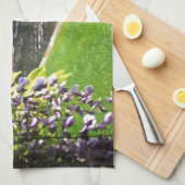 See und Brunnen bei RHS Wisley Geschirrtuch (Viertel Falte)