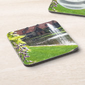 See und Brunnen bei RHS Wisley Getränkeuntersetzer (Linke Seite)