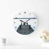 See und Deck. Kingston, Ontario, Kanada Große Wanduhr (Zuhause)