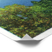 See und Grüne Berge Poster (Ecke)