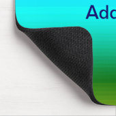 See und Himmel Blau und Grün Mousepad (Ecke)