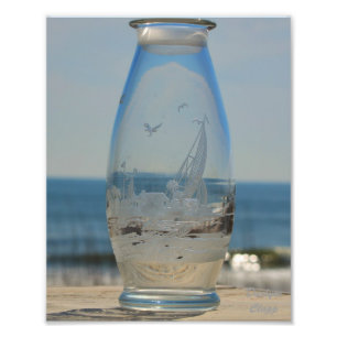 See und Himmel Fotodruck