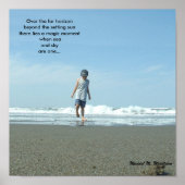 See und Himmel Poster (Vorne)